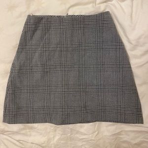 Aritzia plaid skirt, size 0